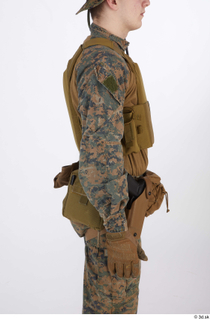 Photos Casey Schneider A pose in Uniform Marpat WDL arm…